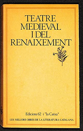 Teatre medieval i del Renaixement (MOLC - Les Millors Obres de la)