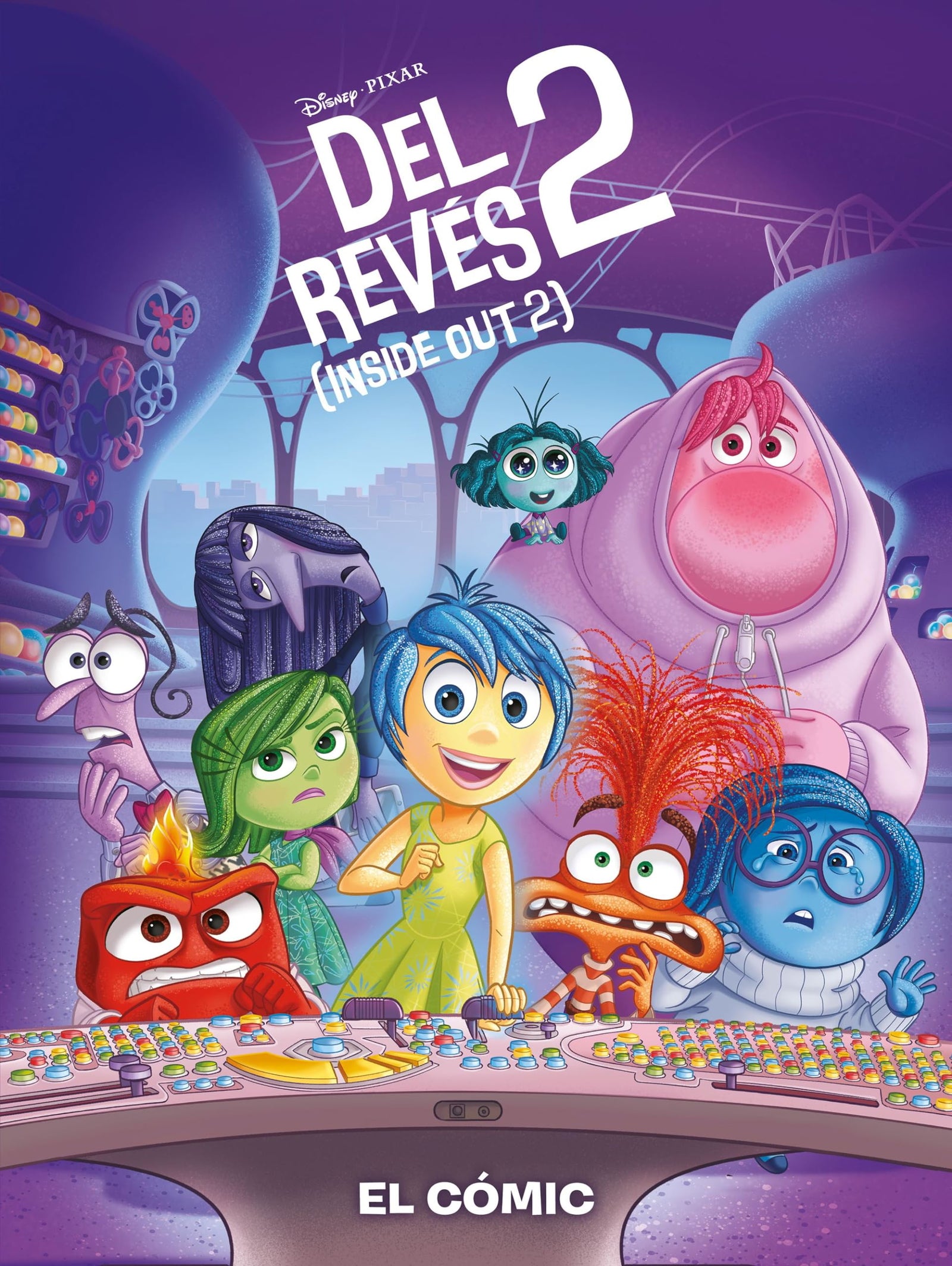Del revés 2. El cómic (Disney. Del revés 2)