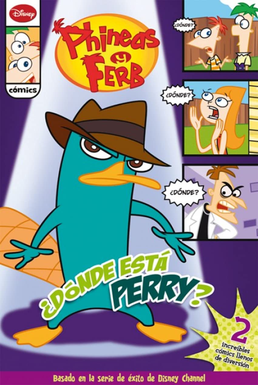 ¿Dónde está Perry?: Los cómics de Phineas y Ferb