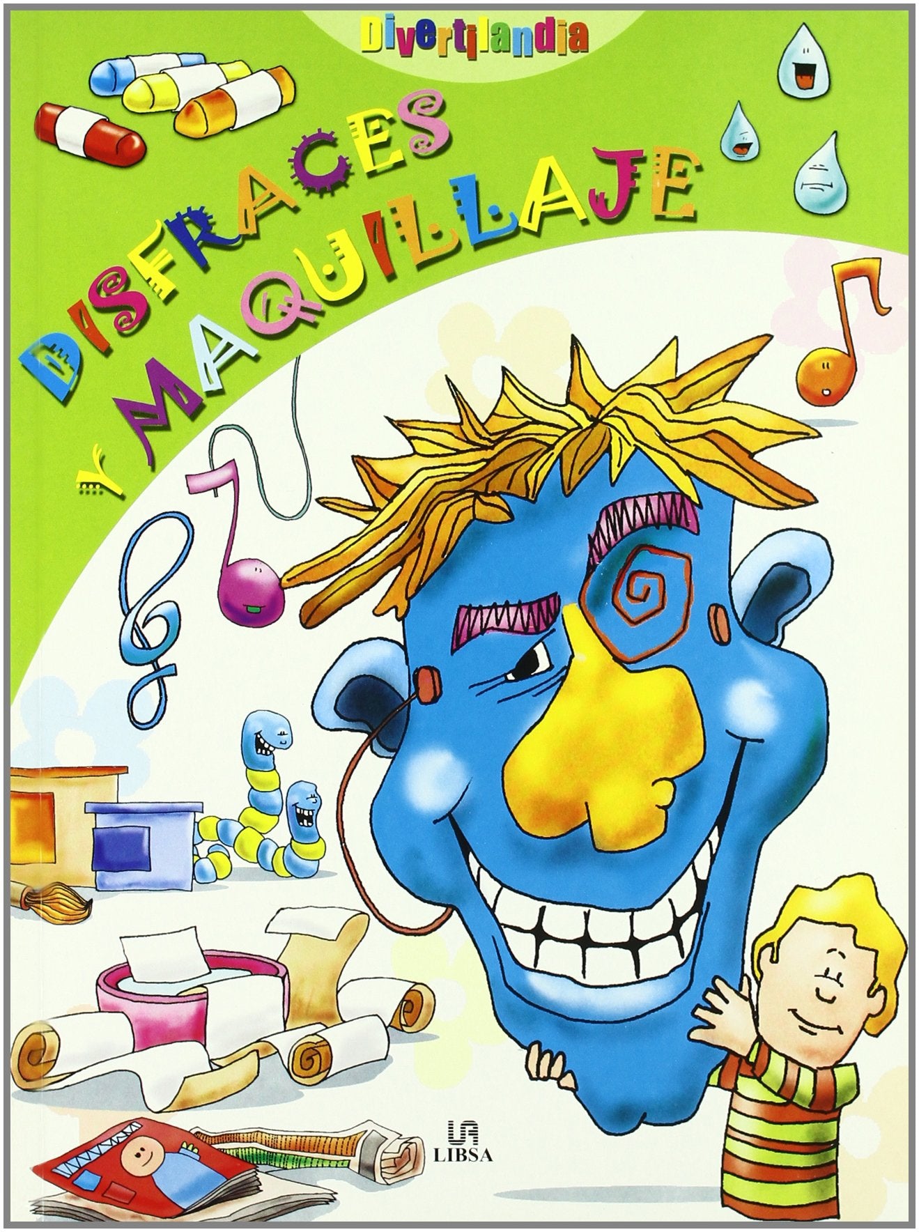 DISFRACES Y MAQUILLAJES-DIVERTILANDIA (SIN COLECCION)