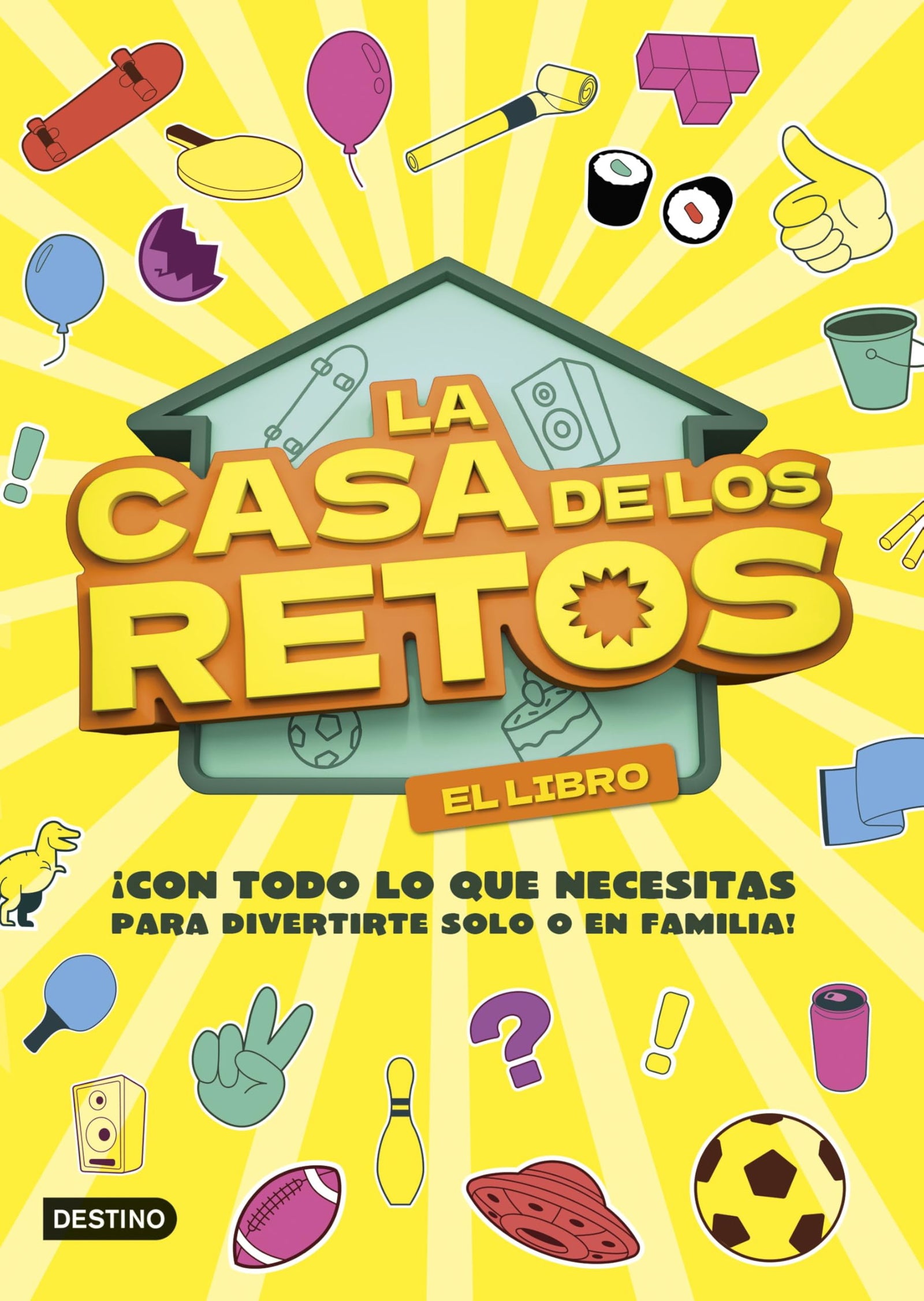 La Casa de los Retos. El libro (Libros de entretenimiento)