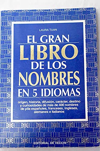 El gran libro de los nombres en 5 idiomas