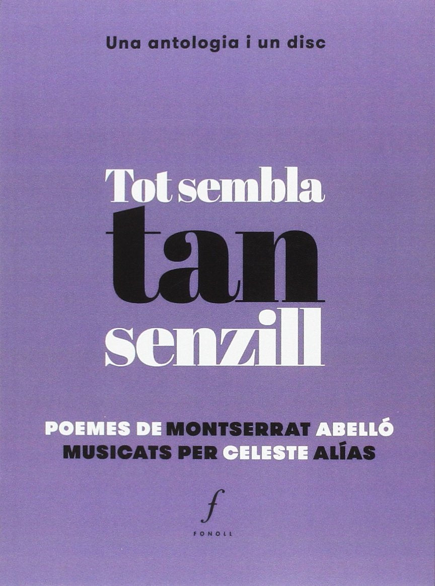 Tot sembla tan senzill (SIN COLECCION)