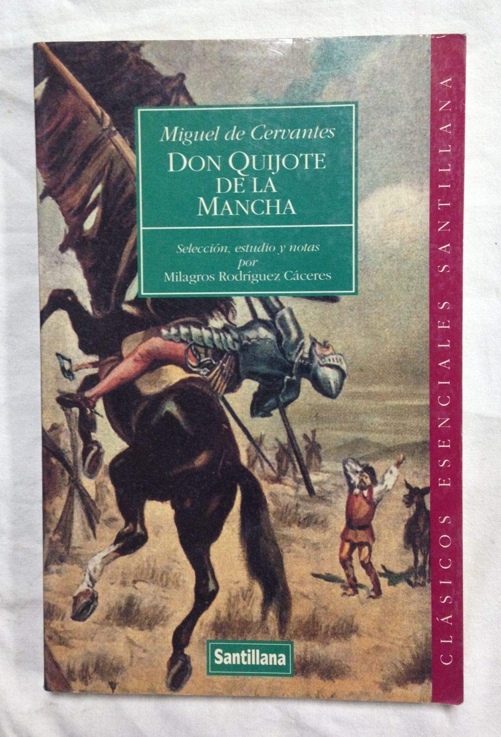 Don Quijote De La Mancha (Clasicos Esenciales Santillana)