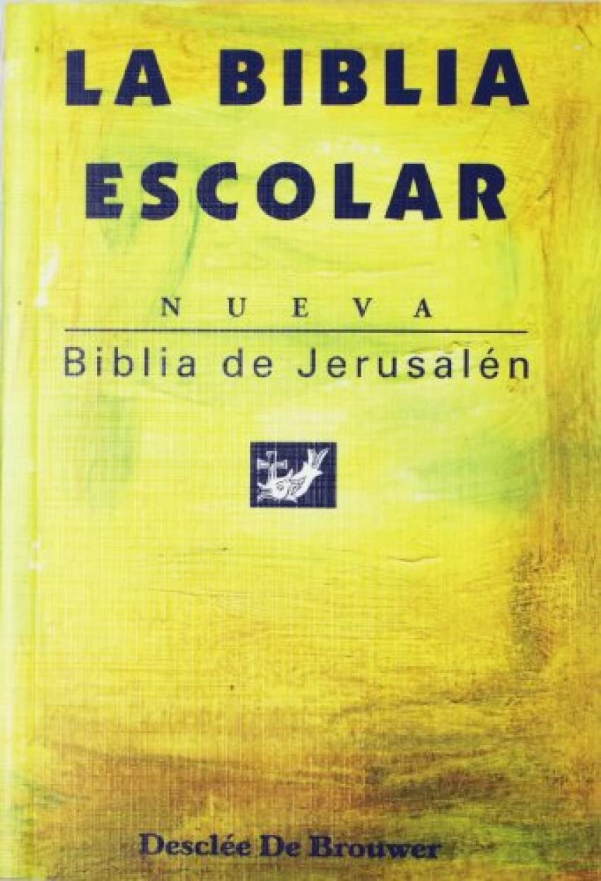 Biblia de jerusalén de bolsillo modelo escolar