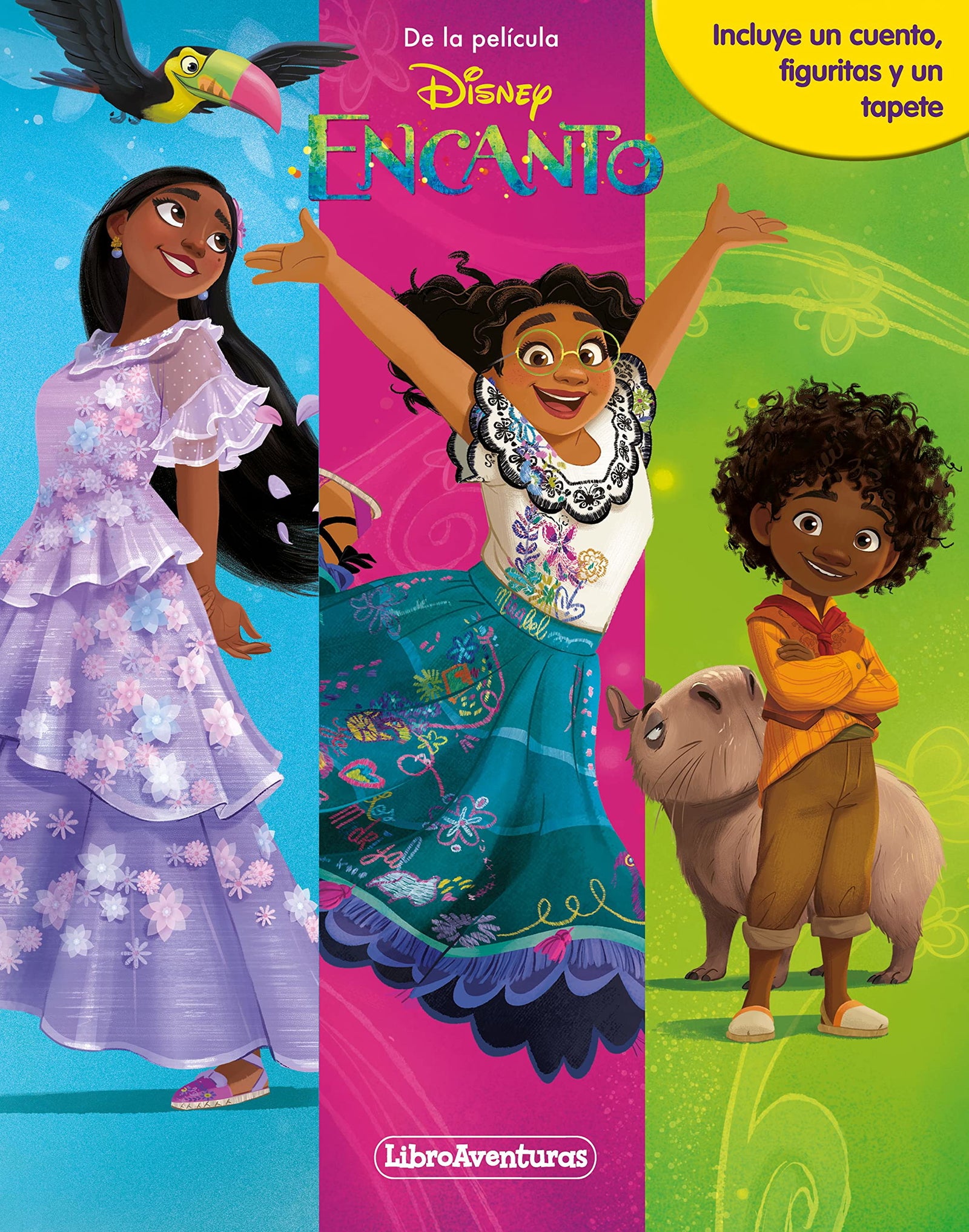 Encanto. Libroaventuras: Incluye un cuento, figuritas y un tapete
