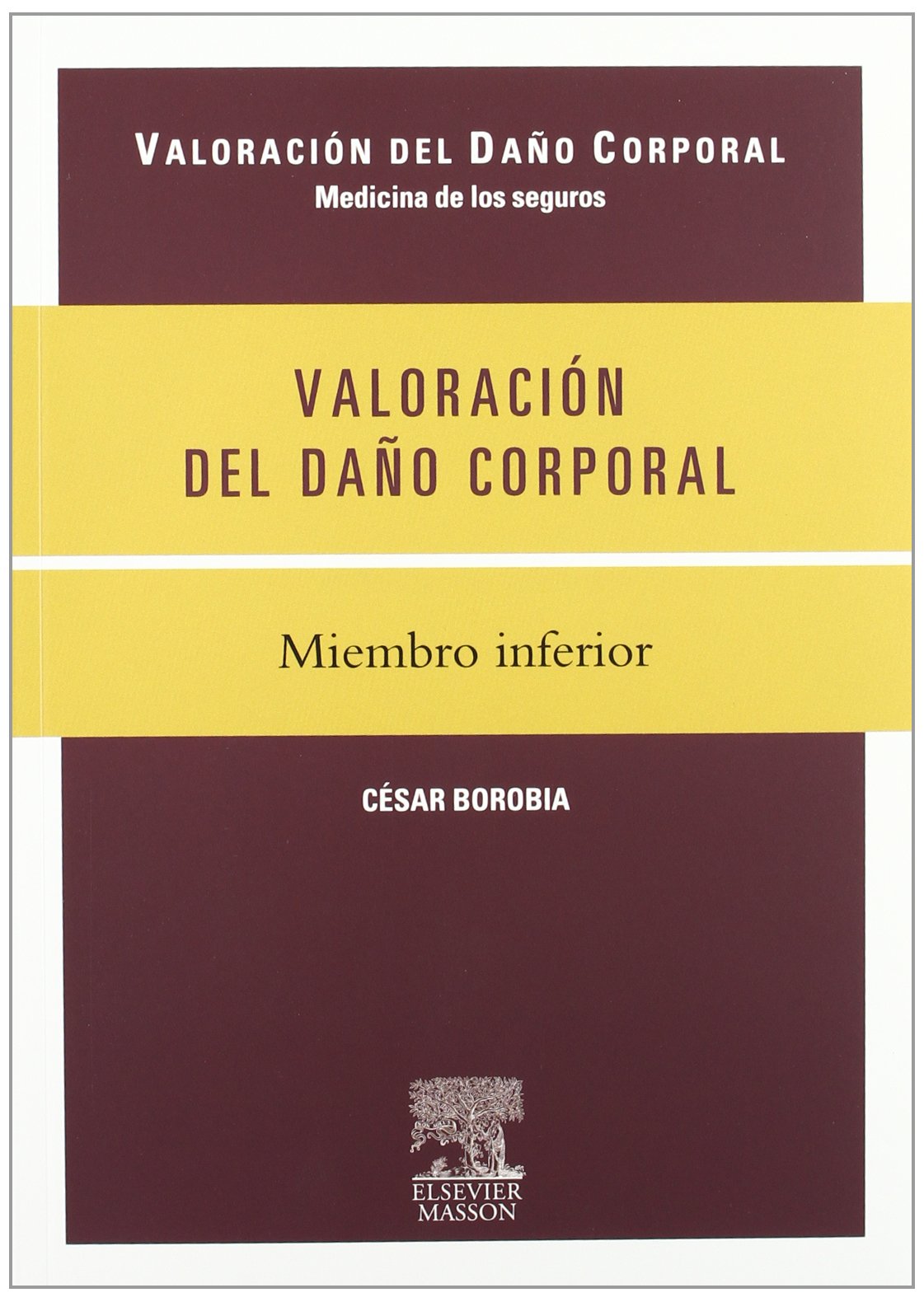 Valoración del Daño Corporal. Medicina de los seguros. Miembro inferior