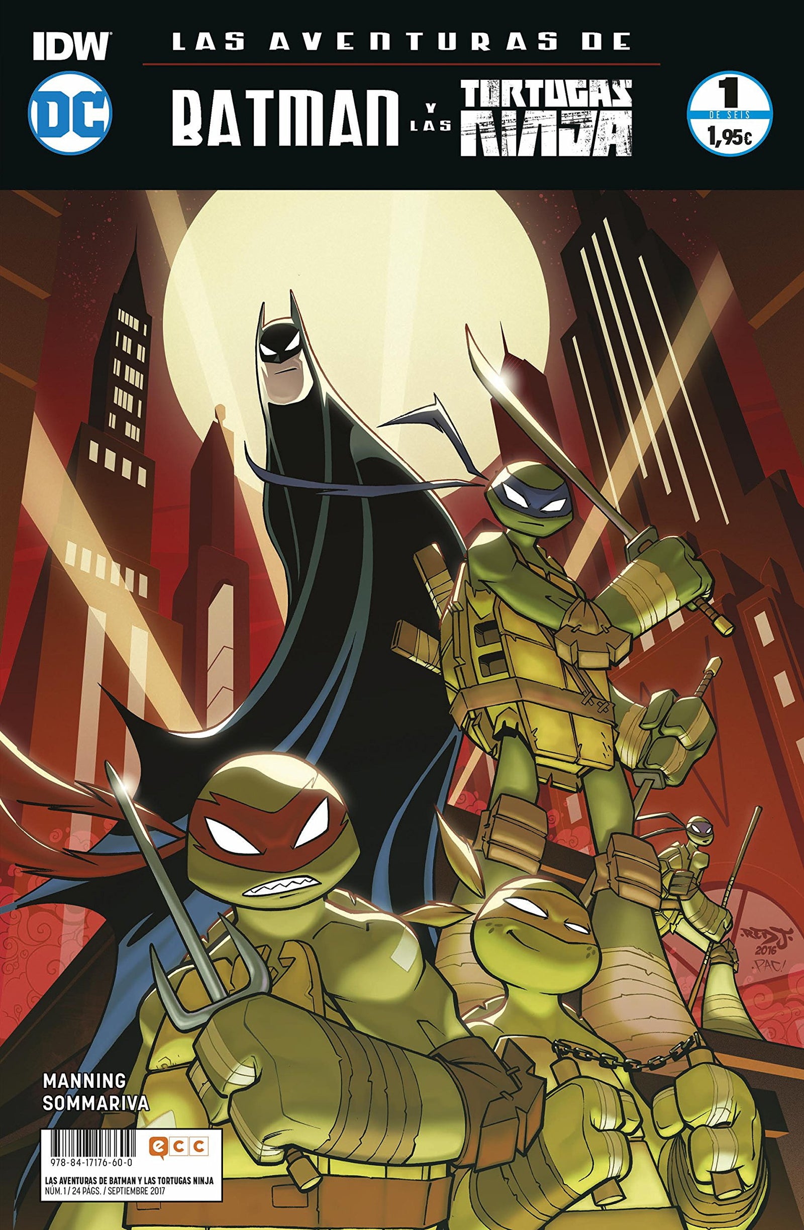 Las aventuras de Batman y las Tortugas Ninja núm. 1 (de 6) (Las aventuras de Batman y las Tortugas Ninja (O.C.))