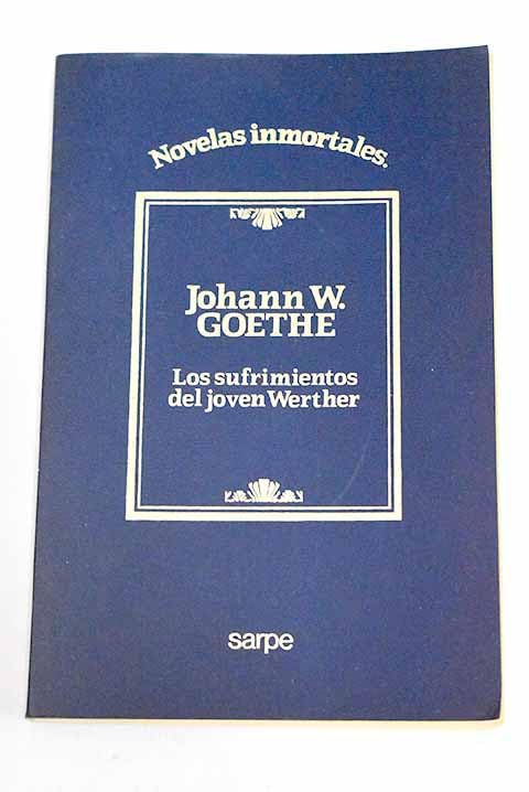 Sufrimientos Del Joven Werther
