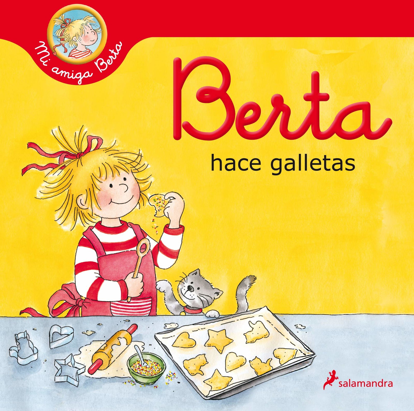 Berta hace galletas (Mi amiga Berta) (Colección Salamandra Infantil)