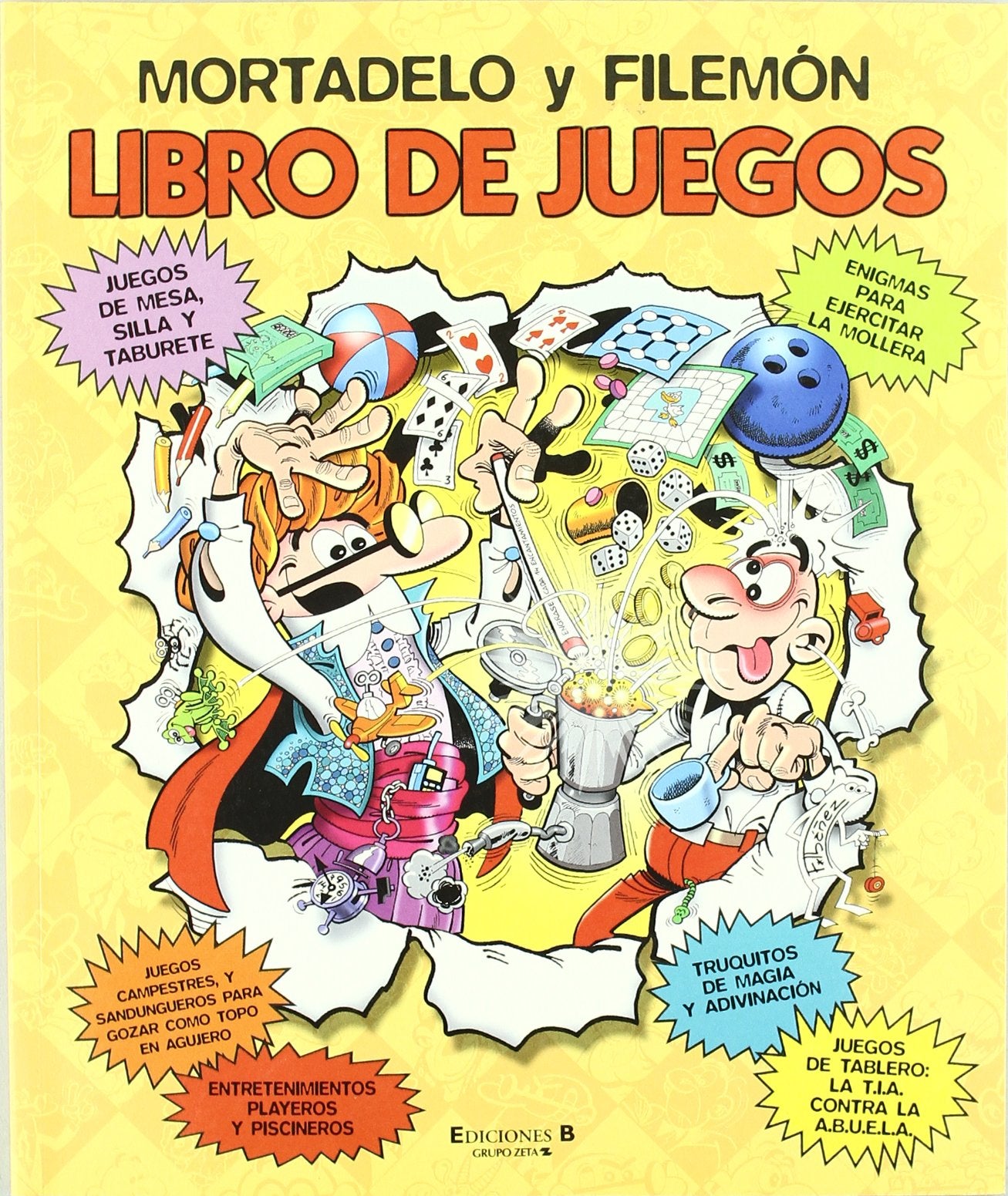 Mortadelo y Filemón. Libro de Juegos (B COMIC)