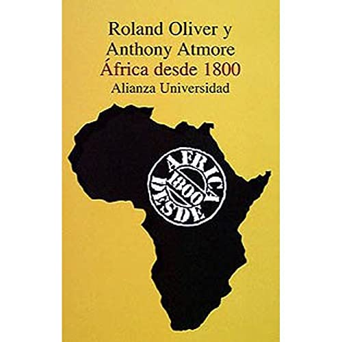 África desde 1800 (Alianza Universidad (Au))