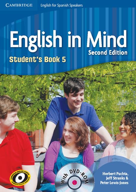 English in Mind for Spanish Speakers 5 Student's Book with DVD-ROM (CAMBRIDGE)