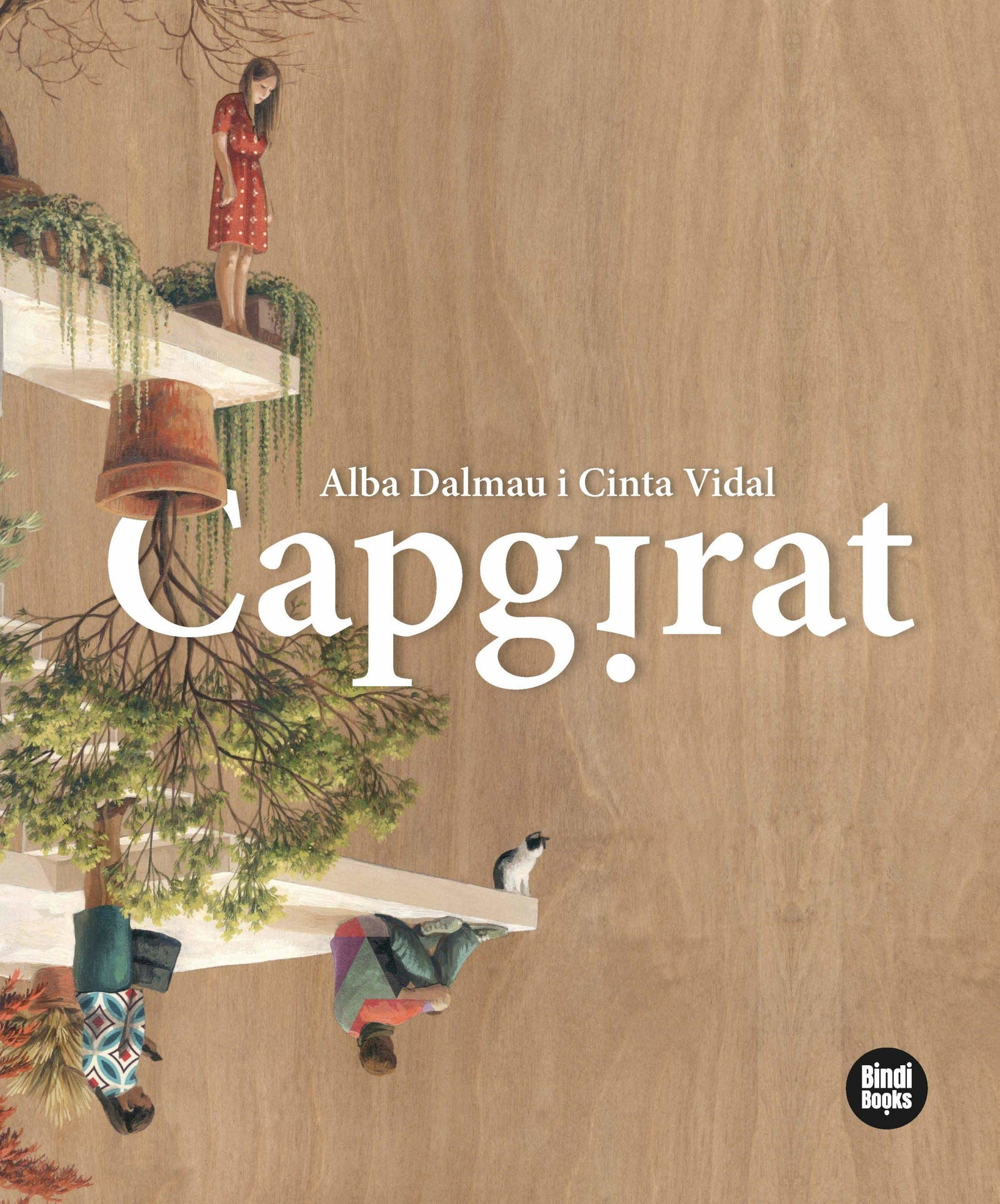 Capgirat: Un dia el món va trontollar i tot va quedar descol·locat. (Àlbum il·lustrat)