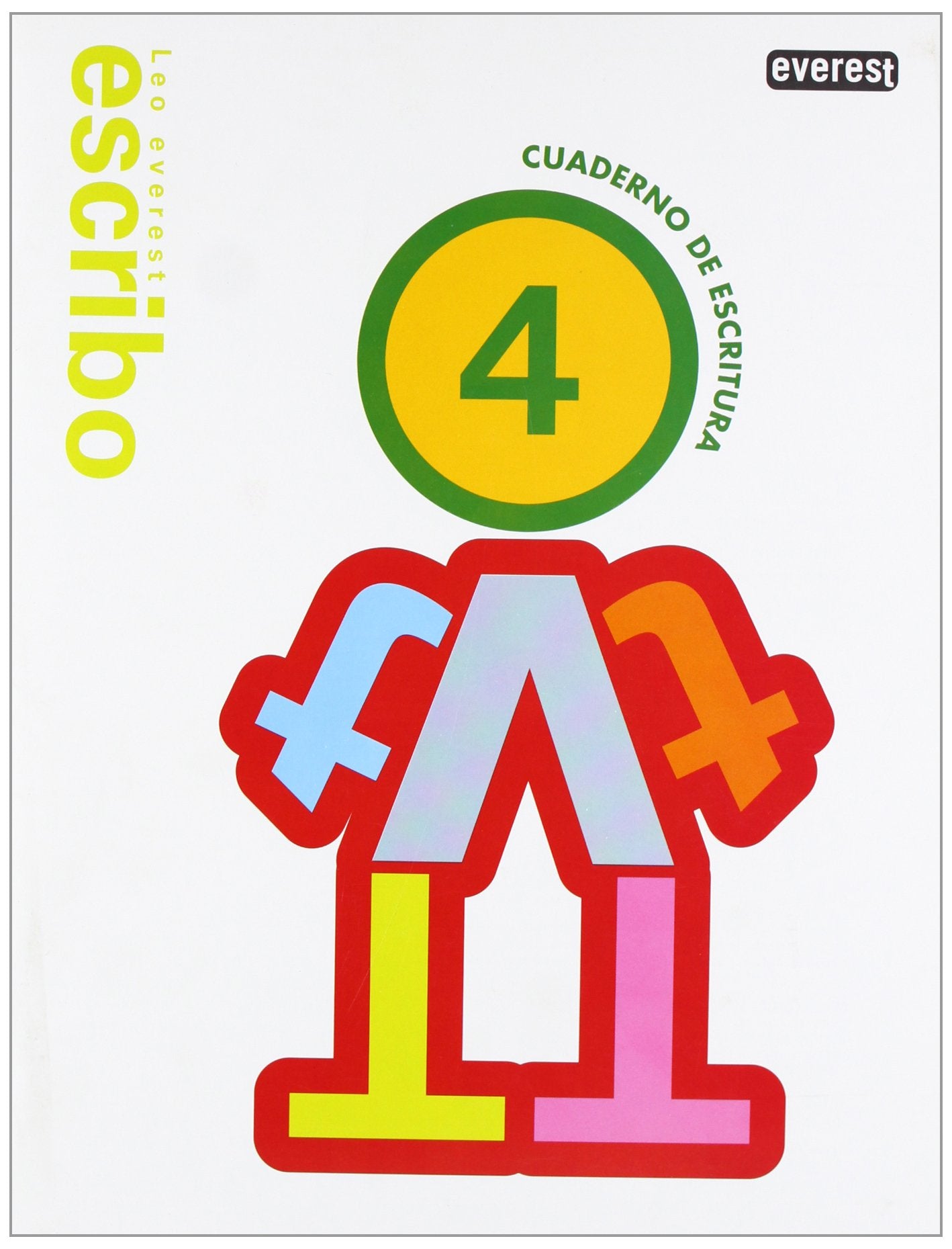 Leo Everest - Cuaderno de Escritura 4 - 9788444171753