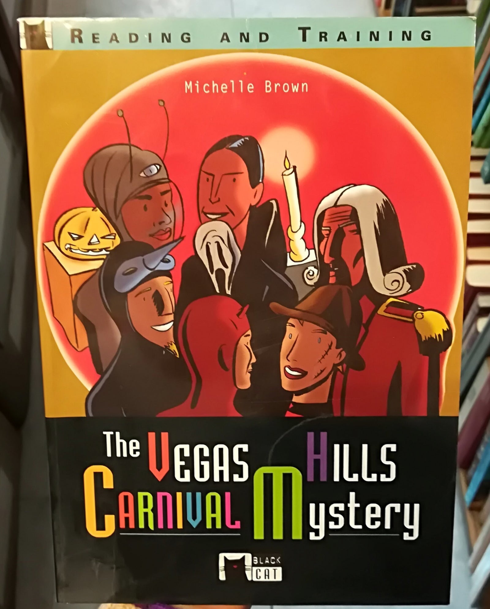 The Vegas Hills Carnival Mystery. Book + CD (Black Cat. reading And Training)