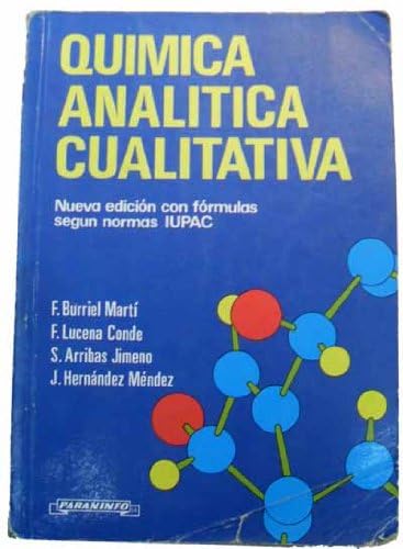 QUIMICA ANALITICA CUALITATIVA