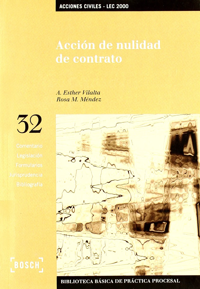 Acción de nulidad de contrato - Lec 2000