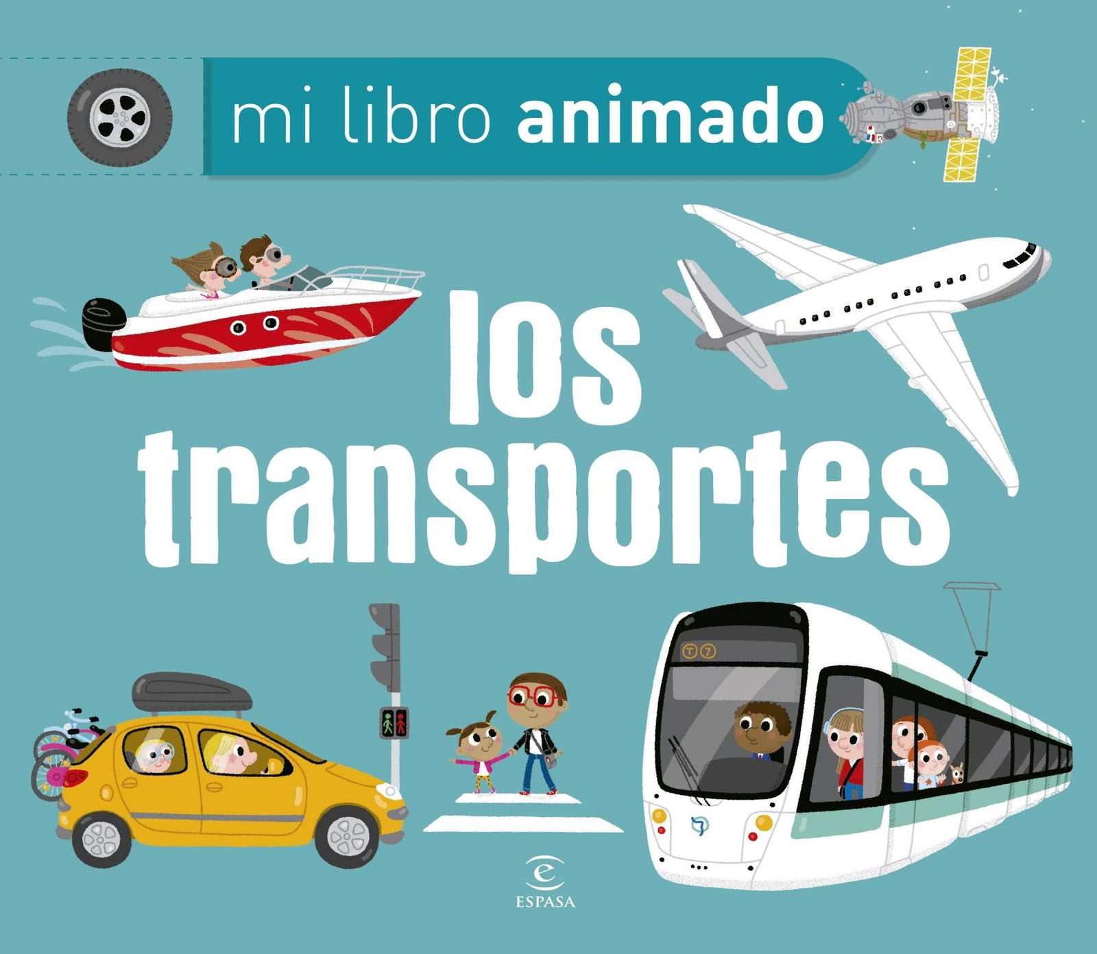 Los transportes. Mi libro animado (Primeros aprendizajes)