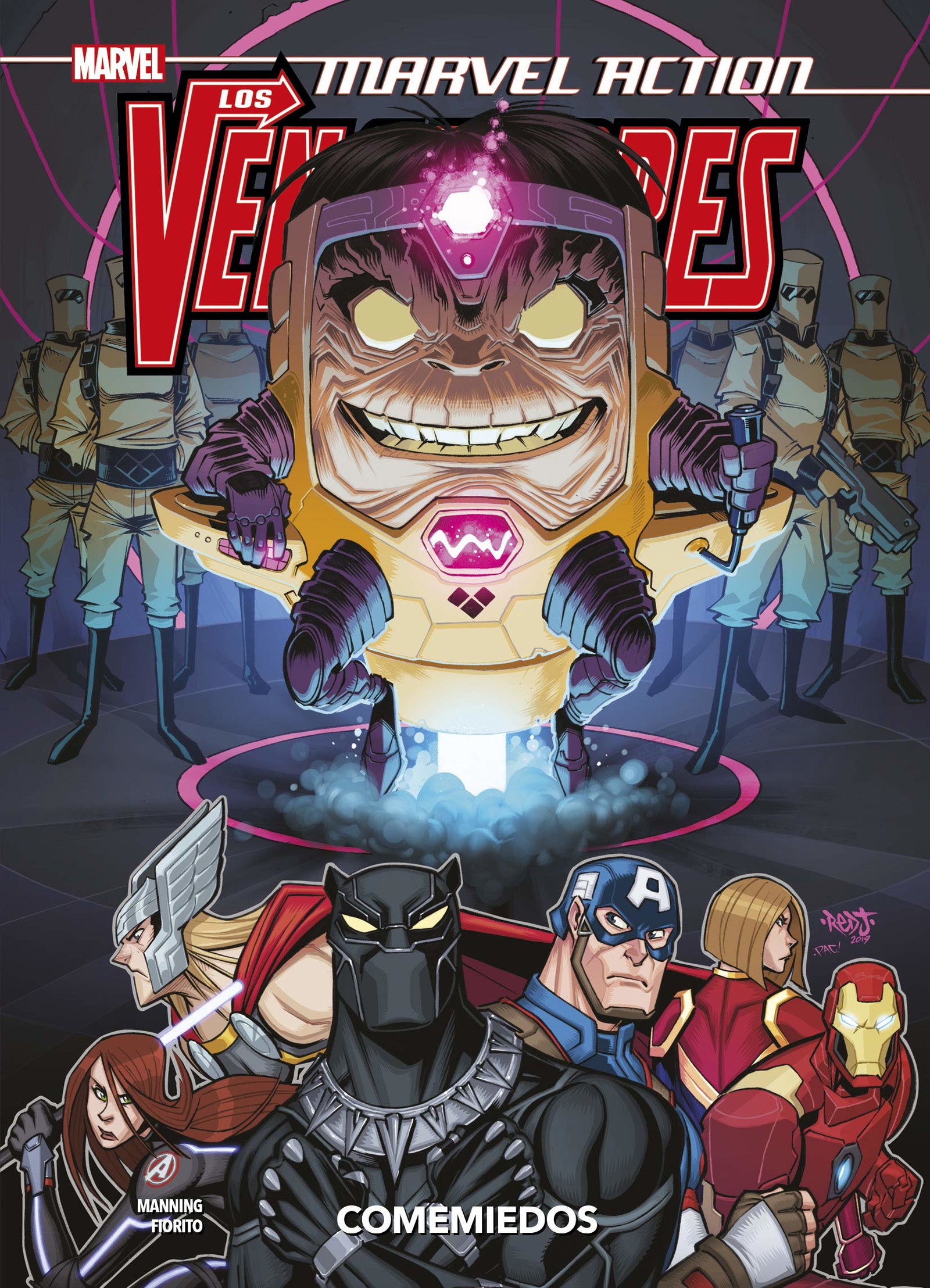 Marvel action vengadores. the fear eaters