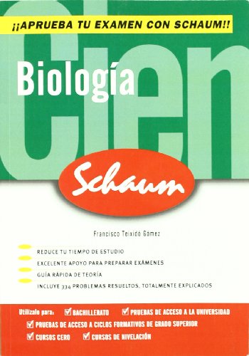 CUTR BIOLOGIA SCHAUM SELECTIVIDAD- CURSO CERO - 9788448198619