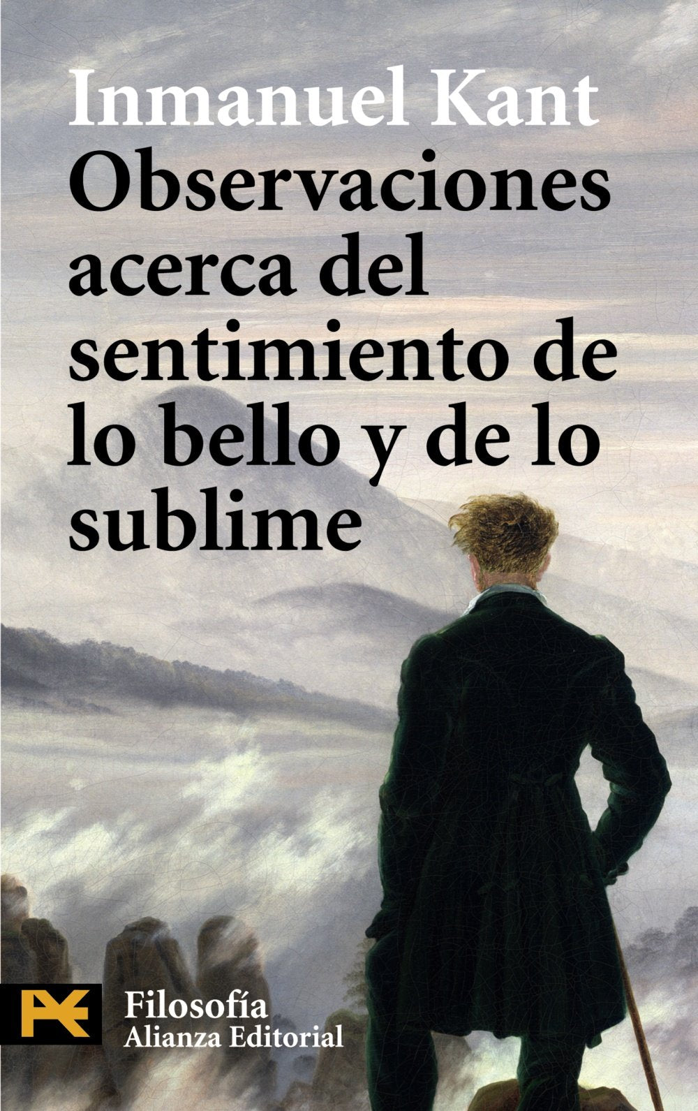 Observaciones acerca del sentimiento de lo bello y de lo sublime (El Libro De Bolsillo - Filosofía)