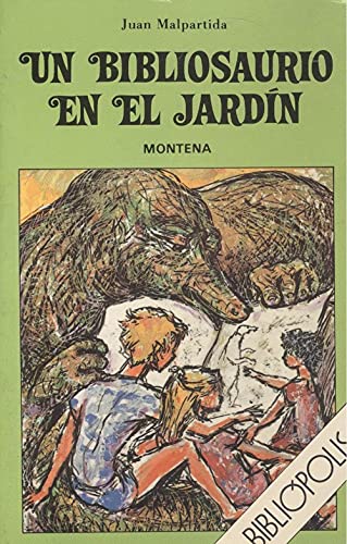 Un bibliosaurio en el jardin
