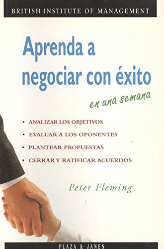 Aprenda a negociar con exito en una semana
