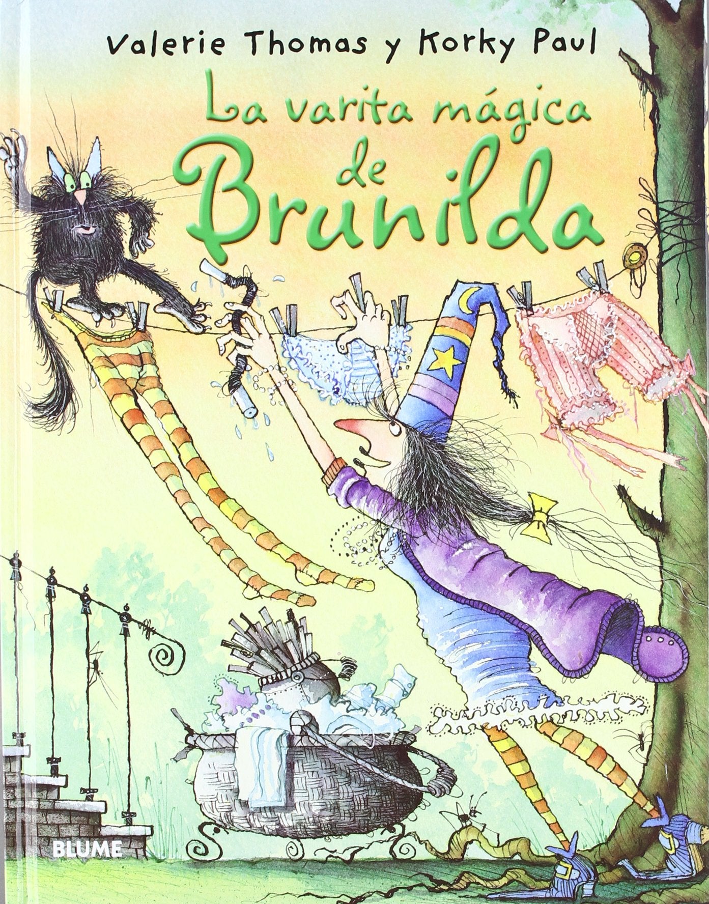 Bruja Brunilda. La varita mágica