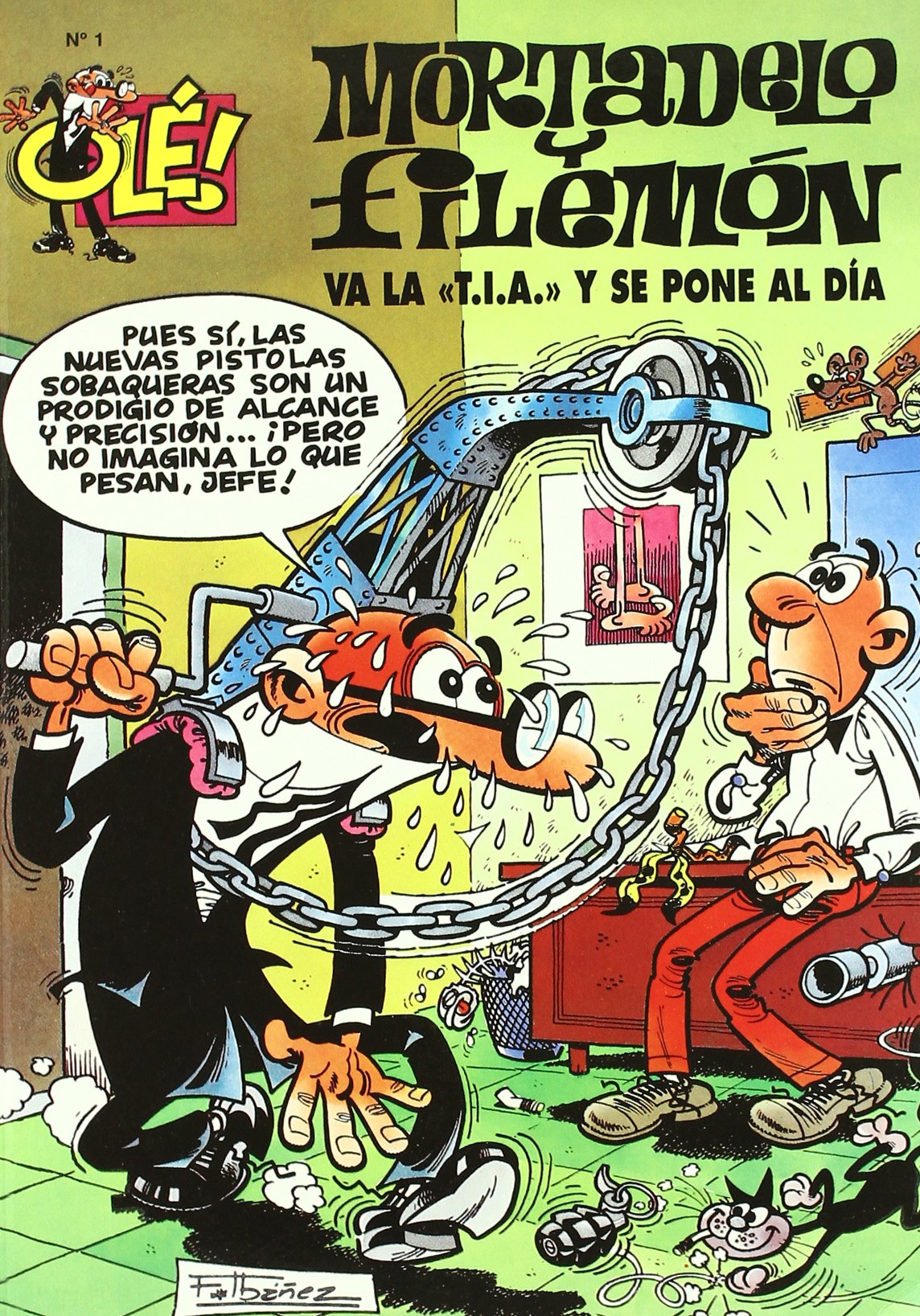 Va la T.I.A. y se pone al día (Olé! Mortadelo 1)