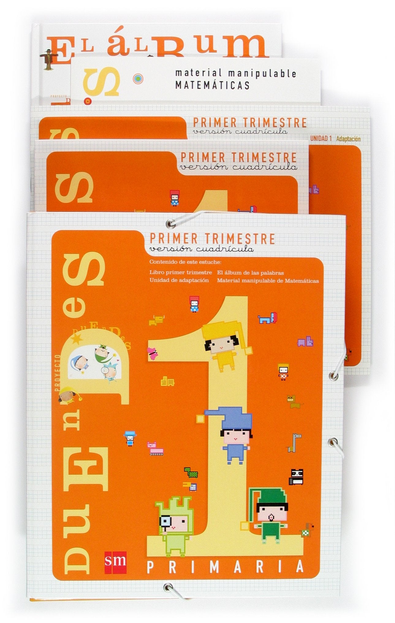 Proyecto Duendes 1º E.P. Primer Trimestre - Versión Cuadrícula. - 9788434889378