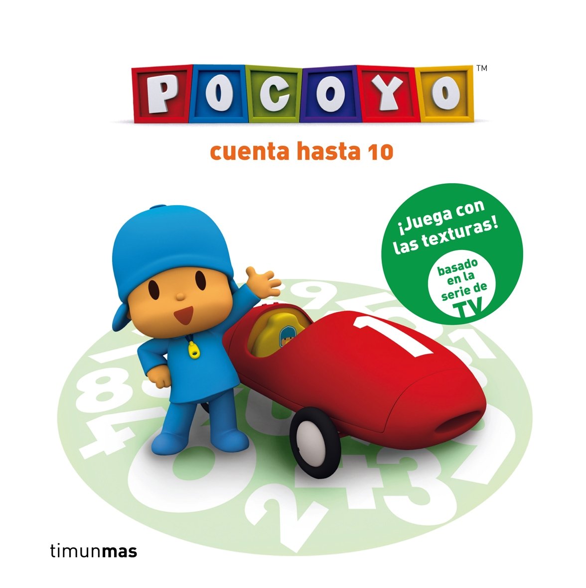 Pocoyó cuenta hasta 10: Libro con texturas