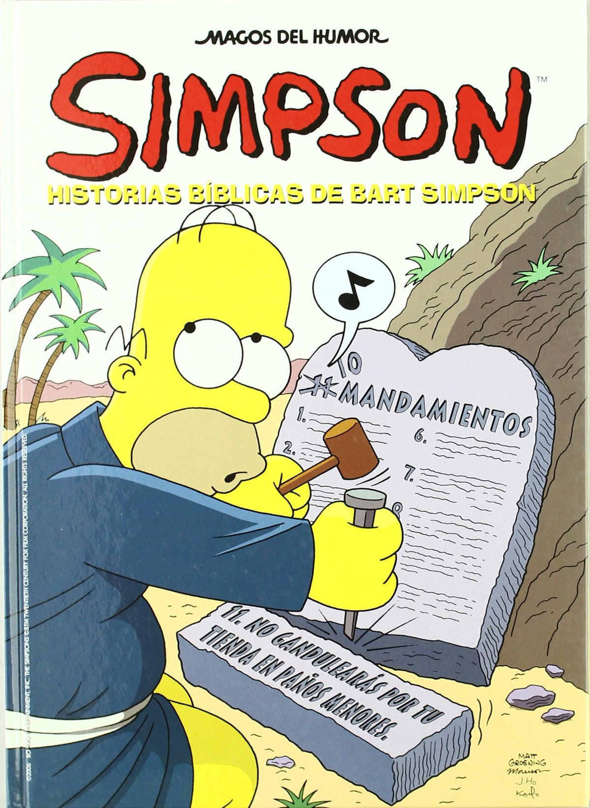 Historias bíblicas de Bart Simpson