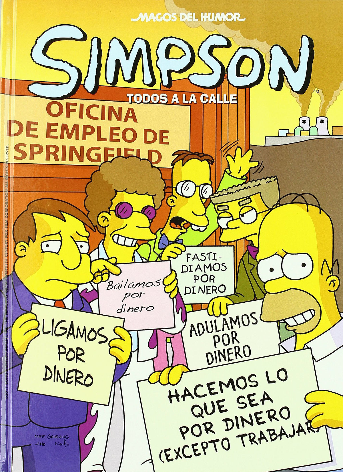 Todos a la calle (Magos del Humor Simpson 29)