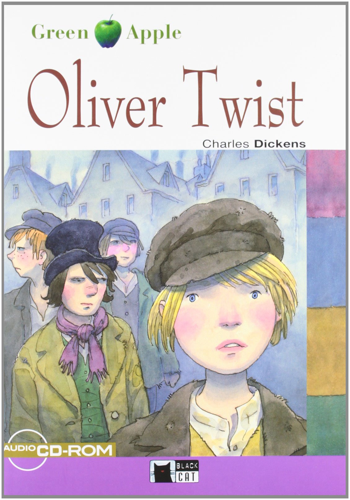 Oliver Twist+cd/cd-rom N/e (Black Cat. Green Apple)