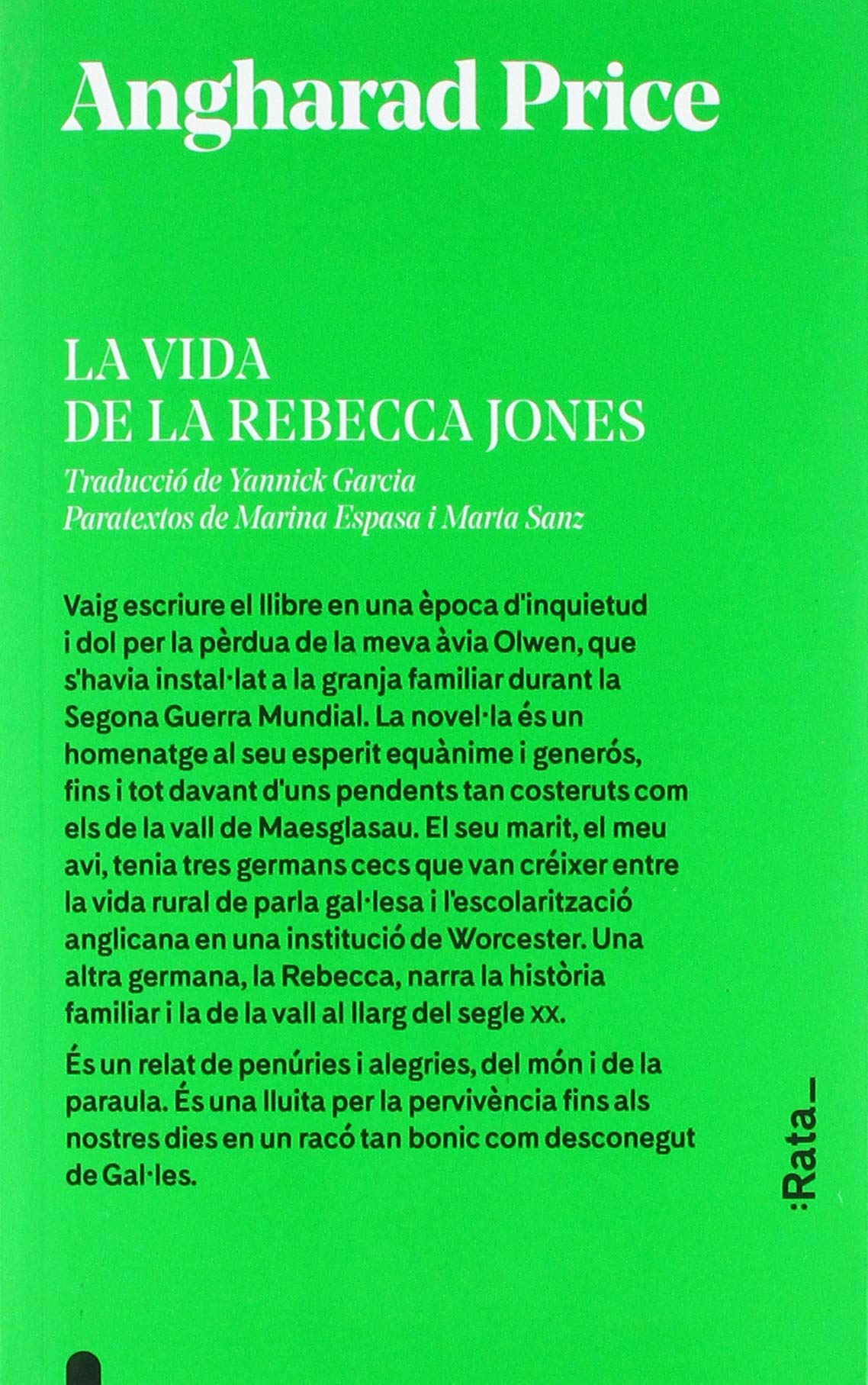 La vida de la Rebecca Jones: 27 (rata/0)