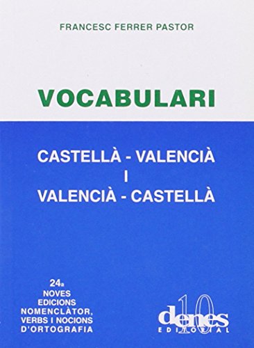 Vocabulari castellà-valencià i valencià-castella
