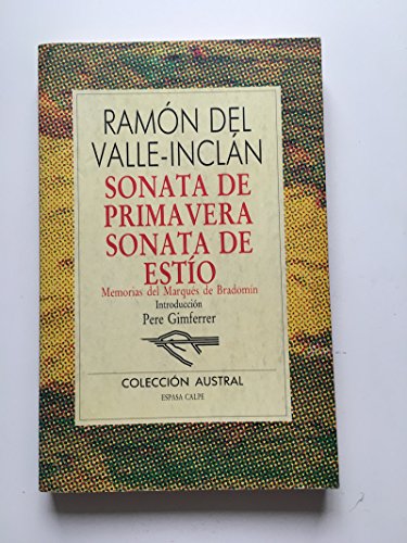 SONATA DE PRIMAVERA (SIN COLECCION)