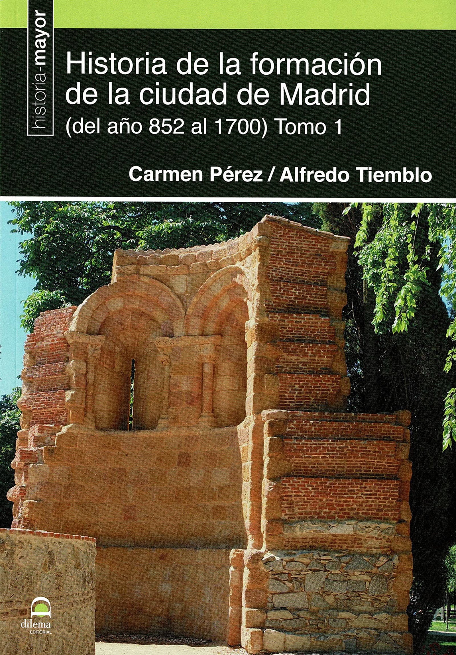 Historia de la formación de la ciudad de Madrid (del año 852 al 1700) Tomo 1