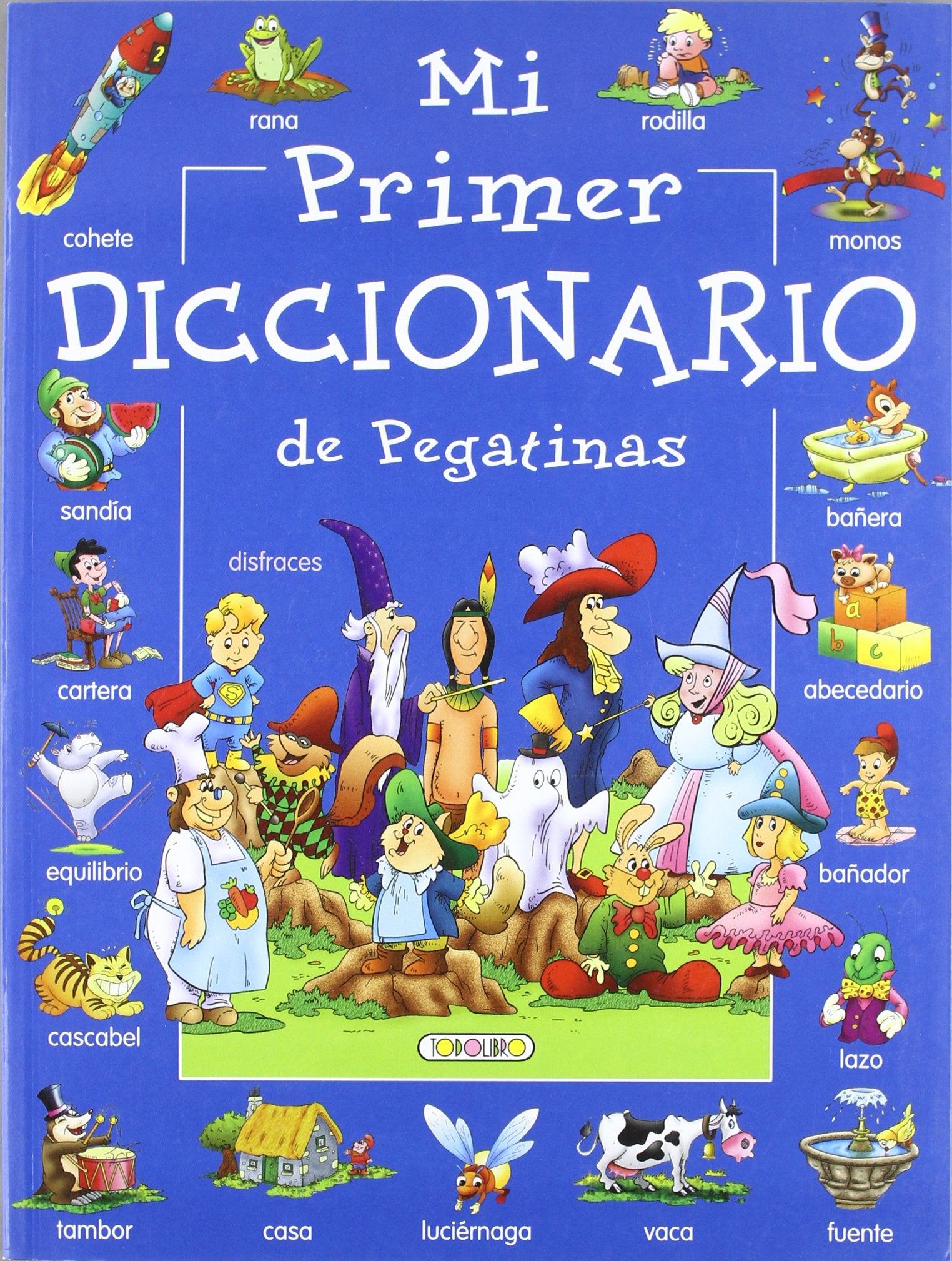 Mi primer diccionario (azul) (Mi primer diccionario de pegatinas)