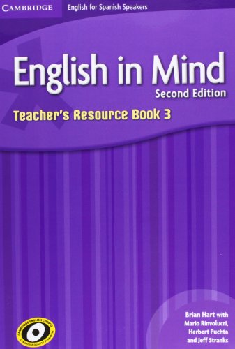 English in Mind for Spanish Speakers 3 Teacher's Resource Book with Class Audio CDs (4) - 9788483237892 (CAMBRIDGE)
