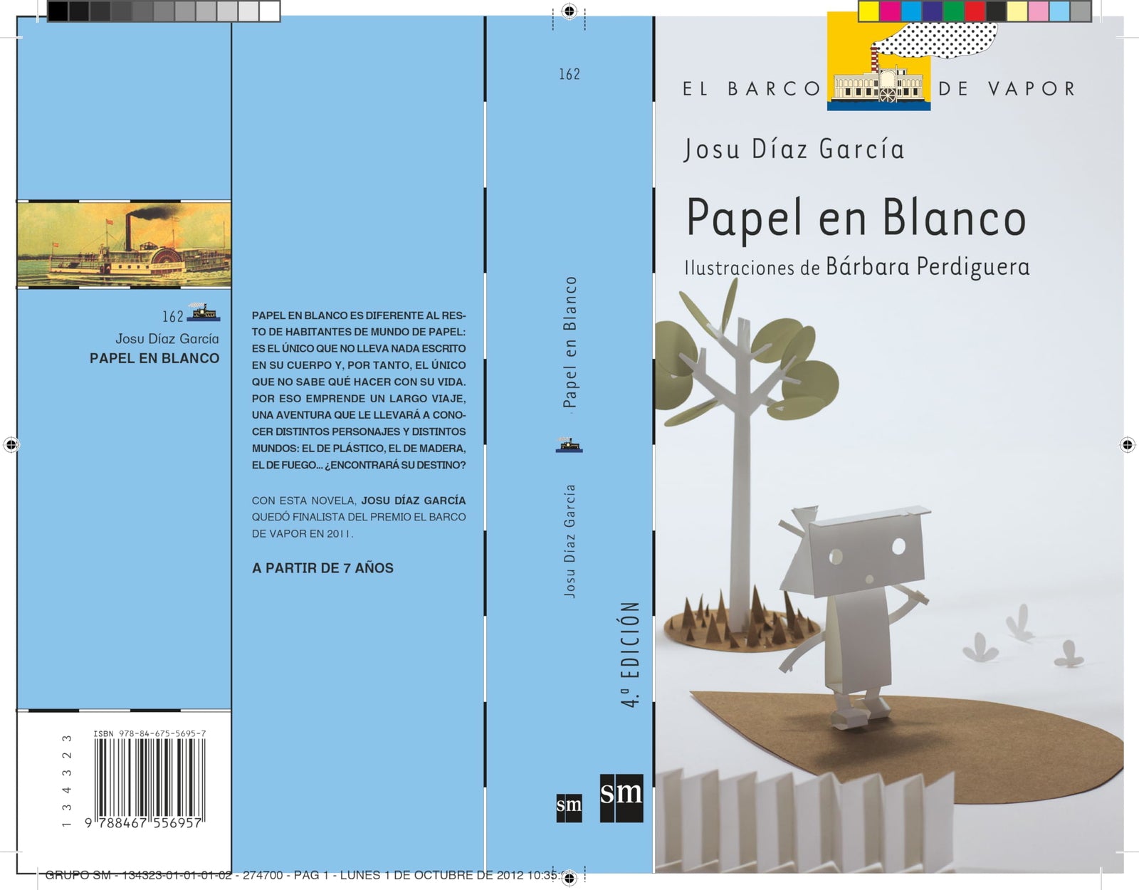 Papel en Blanco: 162 (El Barco de Vapor Azul)