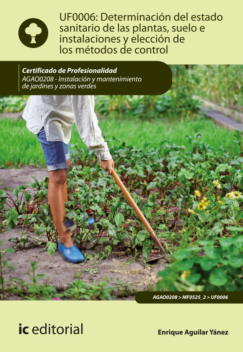 Determinación del estado sanitario de las plantas, suelo e instalaciones y elección de los métodos de control. AGAO0208 - Instalación y mantenimiento de jardines y zonas verdes (JARDINERIA)