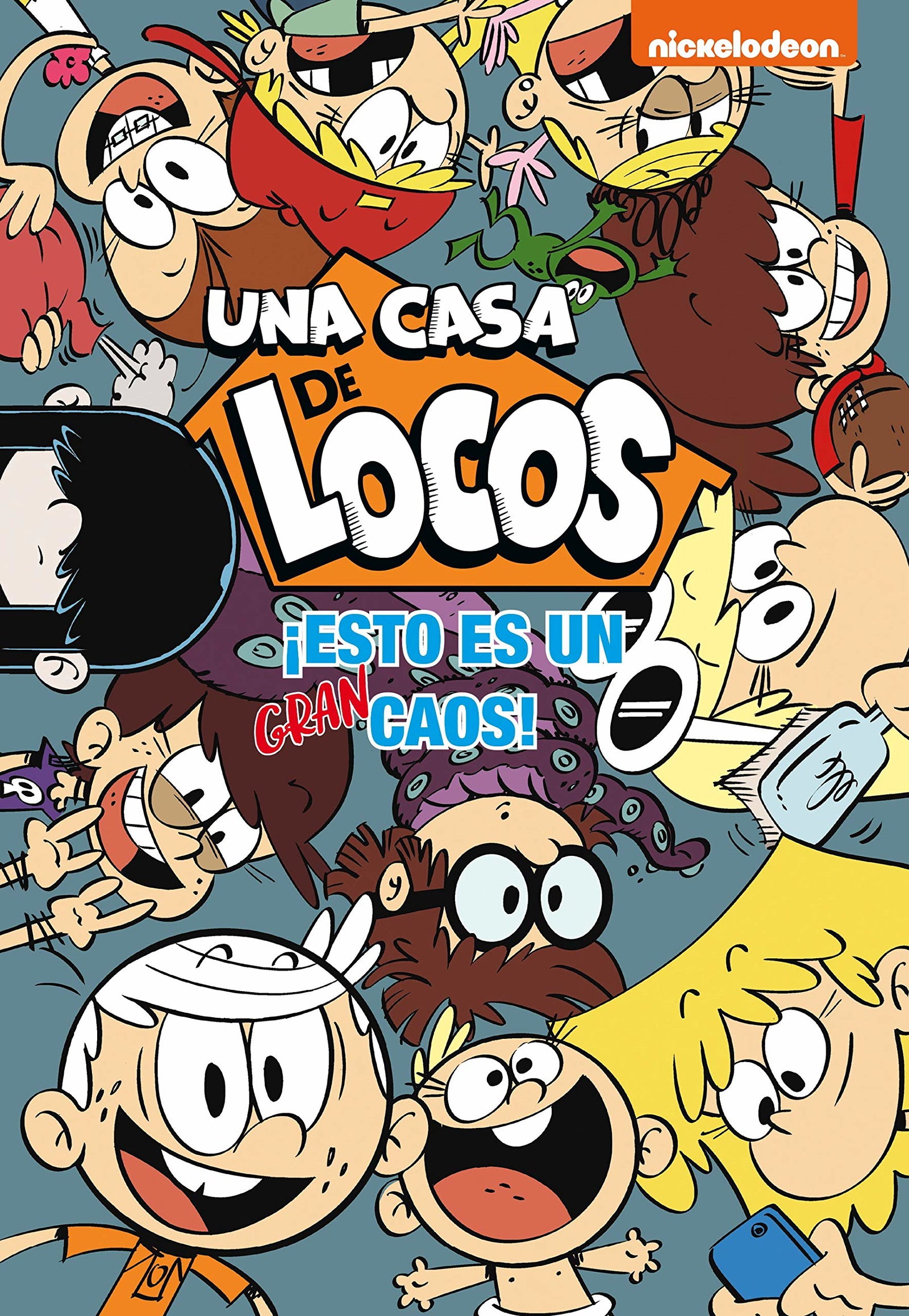 Una casa de locos. Cómic 2 - ¡Esto es un gran caos! (Nickelodeon)
