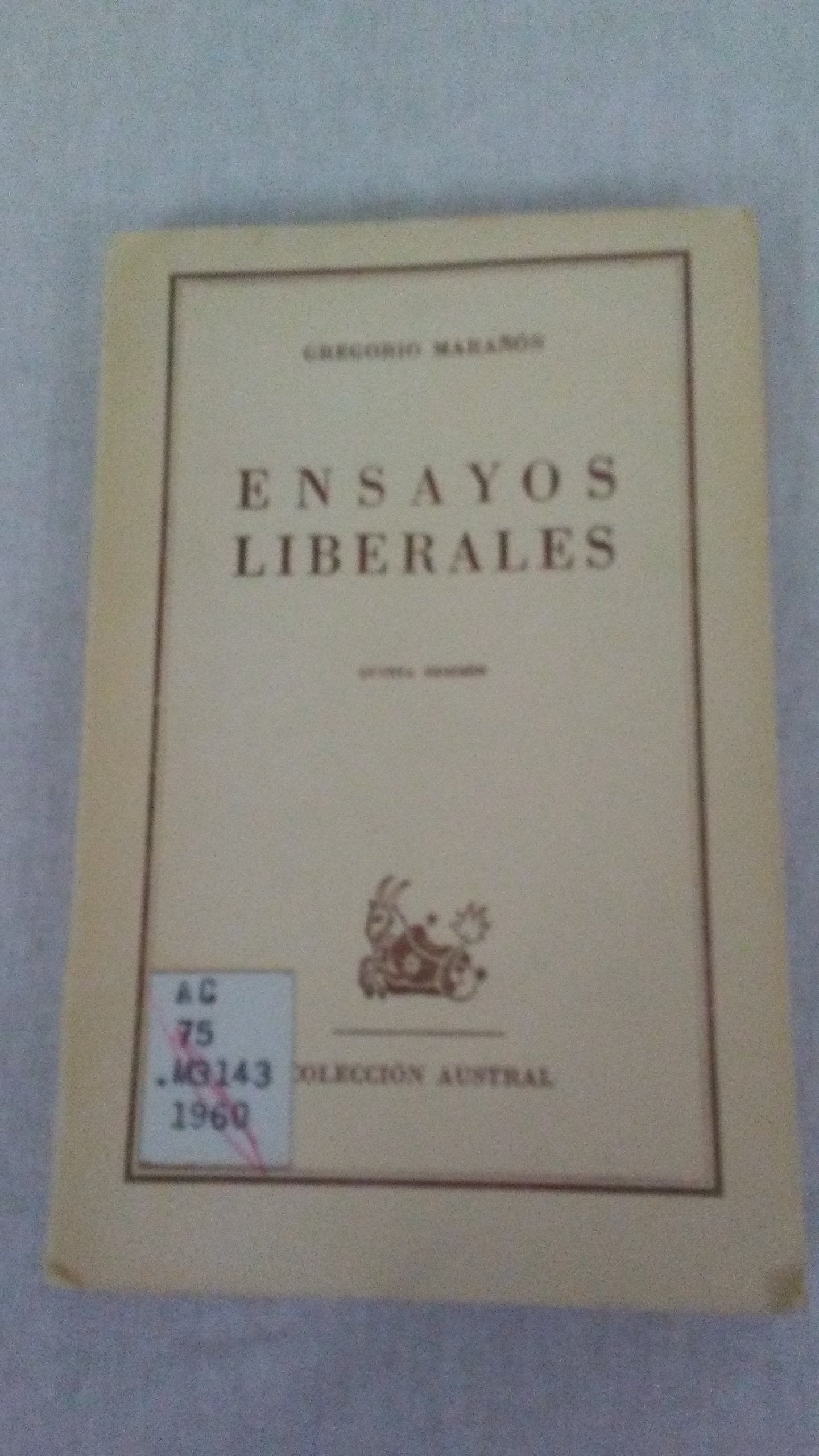 Ensayos liberales
