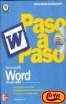 WORD 2002 PASO A PASO-MICROSOF (SIN COLECCION)