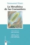 La Metafisica De Las Costumbres / the Metaphysics of Morals (Clasicos)