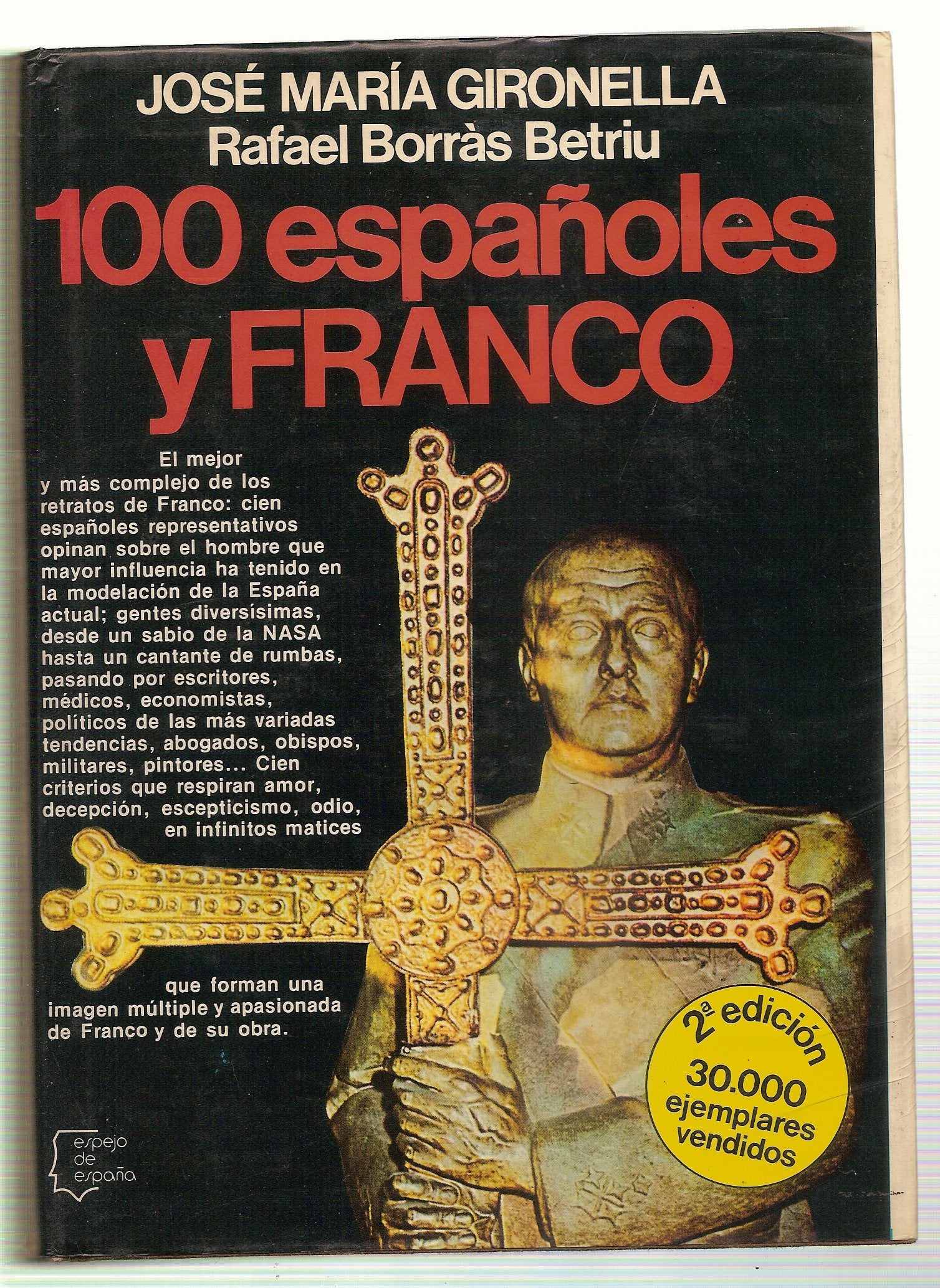 Cien españoles y Franco