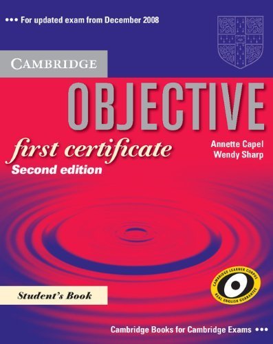 Objective. First Certificate. Student's Book: 100 Tips for Spanish Speakers Informed by the Cambridge Learner Corpus