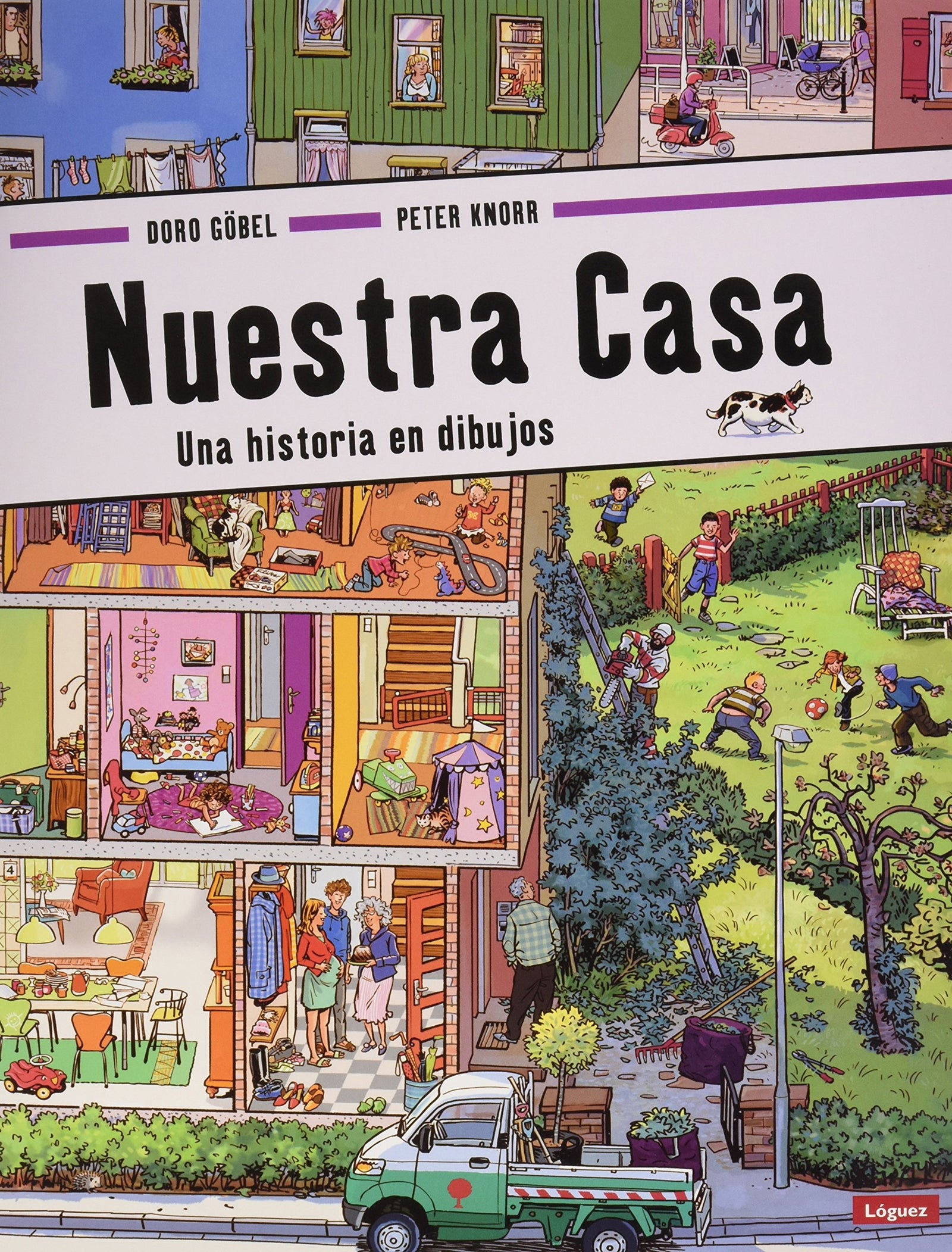 Nuestra casa: Una historia en dibujos (Pequeñológuez)